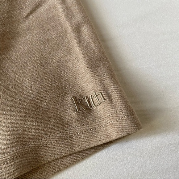 KITH Women SS21 Jen Biker Shorts Coffee Heather - Size Small - Picture 2 of 3